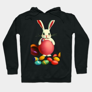 Retro Easter Bunny Hoodie